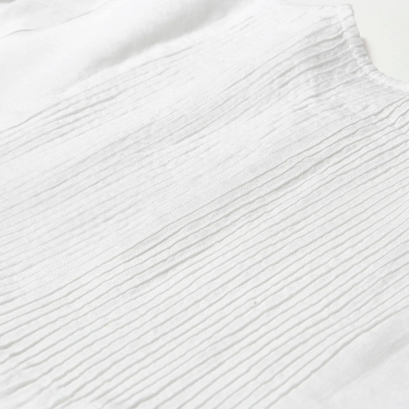 Archive Pintuck Tunic Top Linen