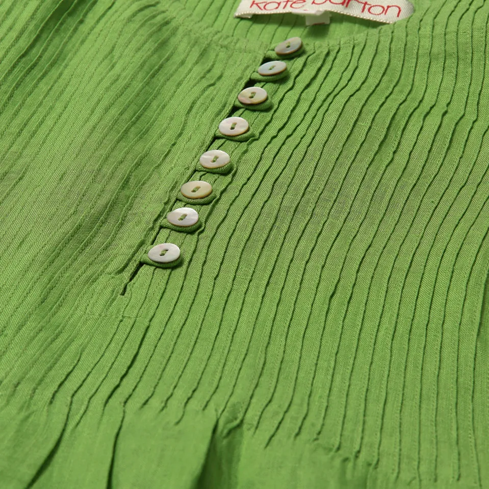 Archive Pintuck Tunic Top Linen