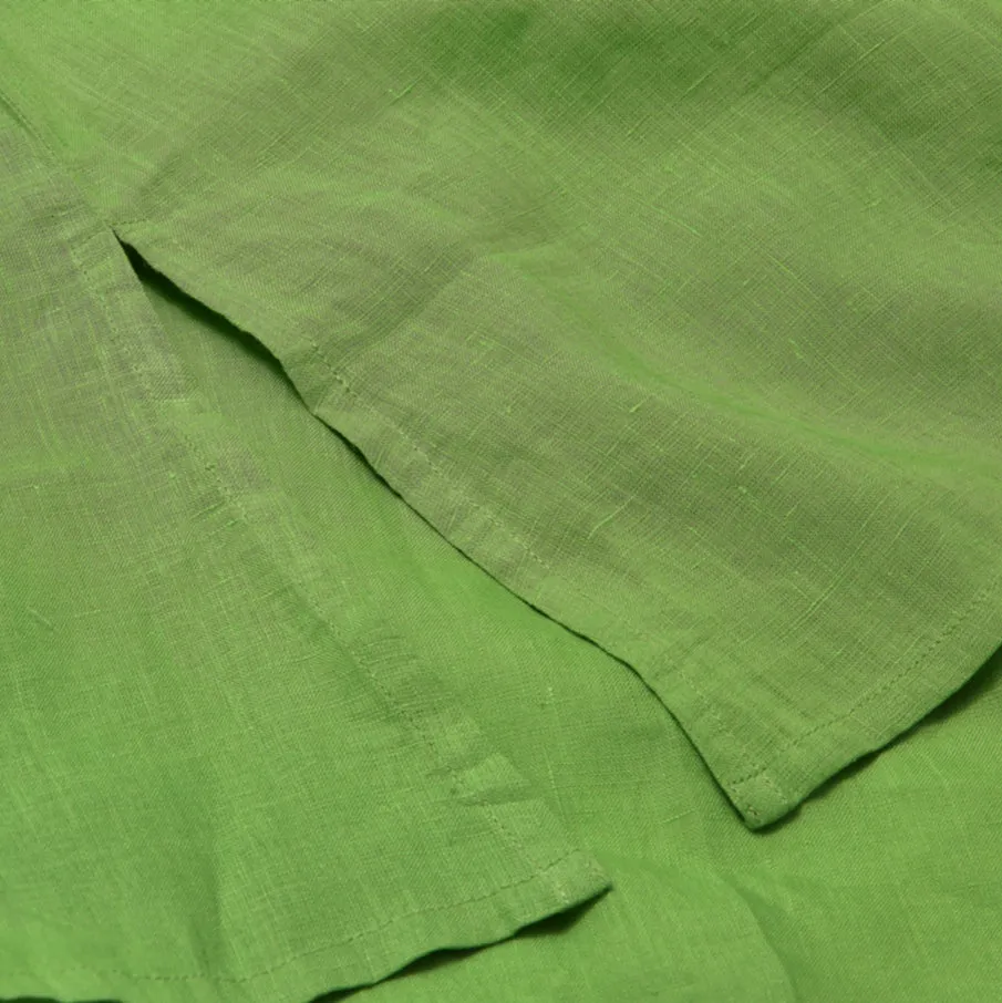Archive Pintuck Tunic Top Linen
