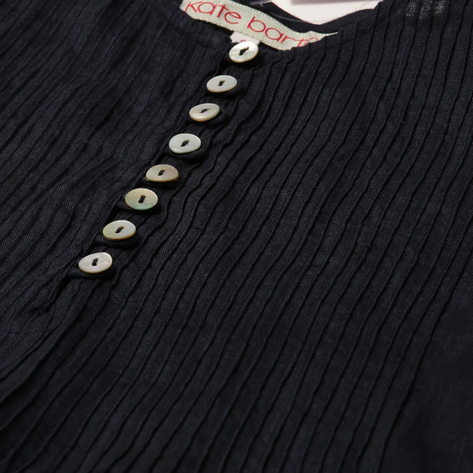 Archive Pintuck Tunic Top Linen