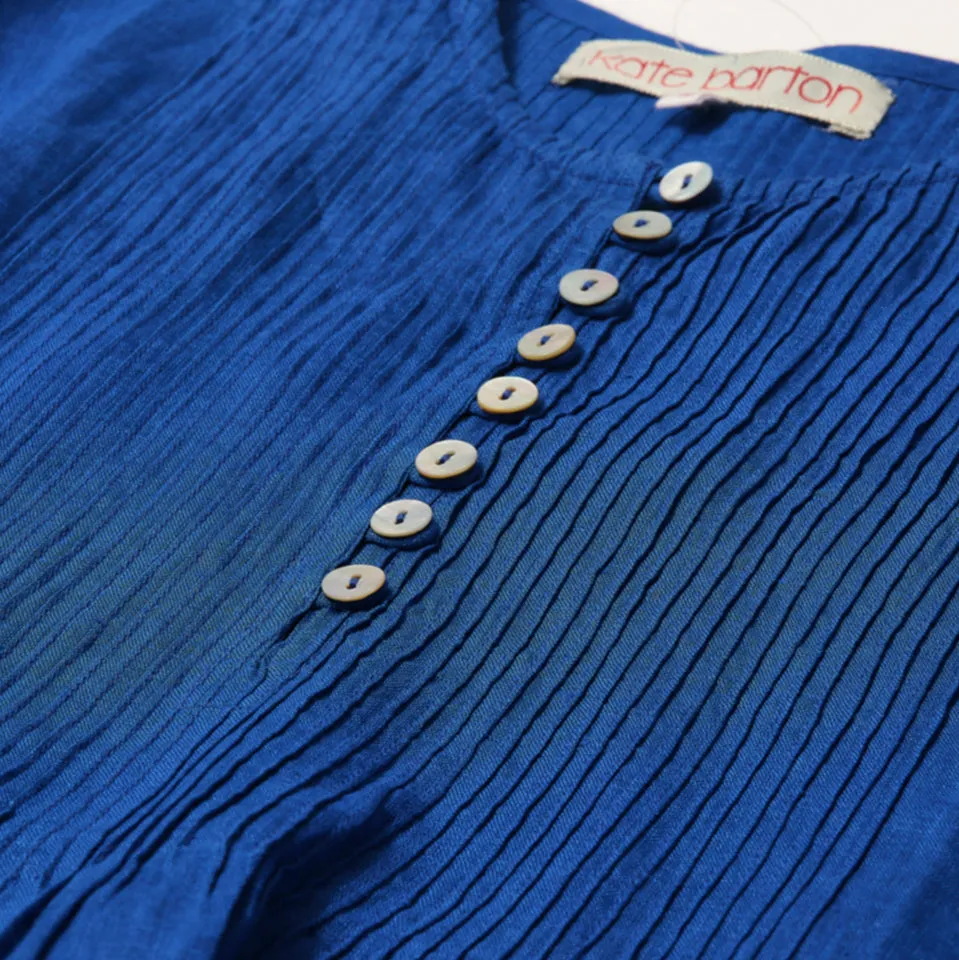 Archive Pintuck Tunic Top Linen