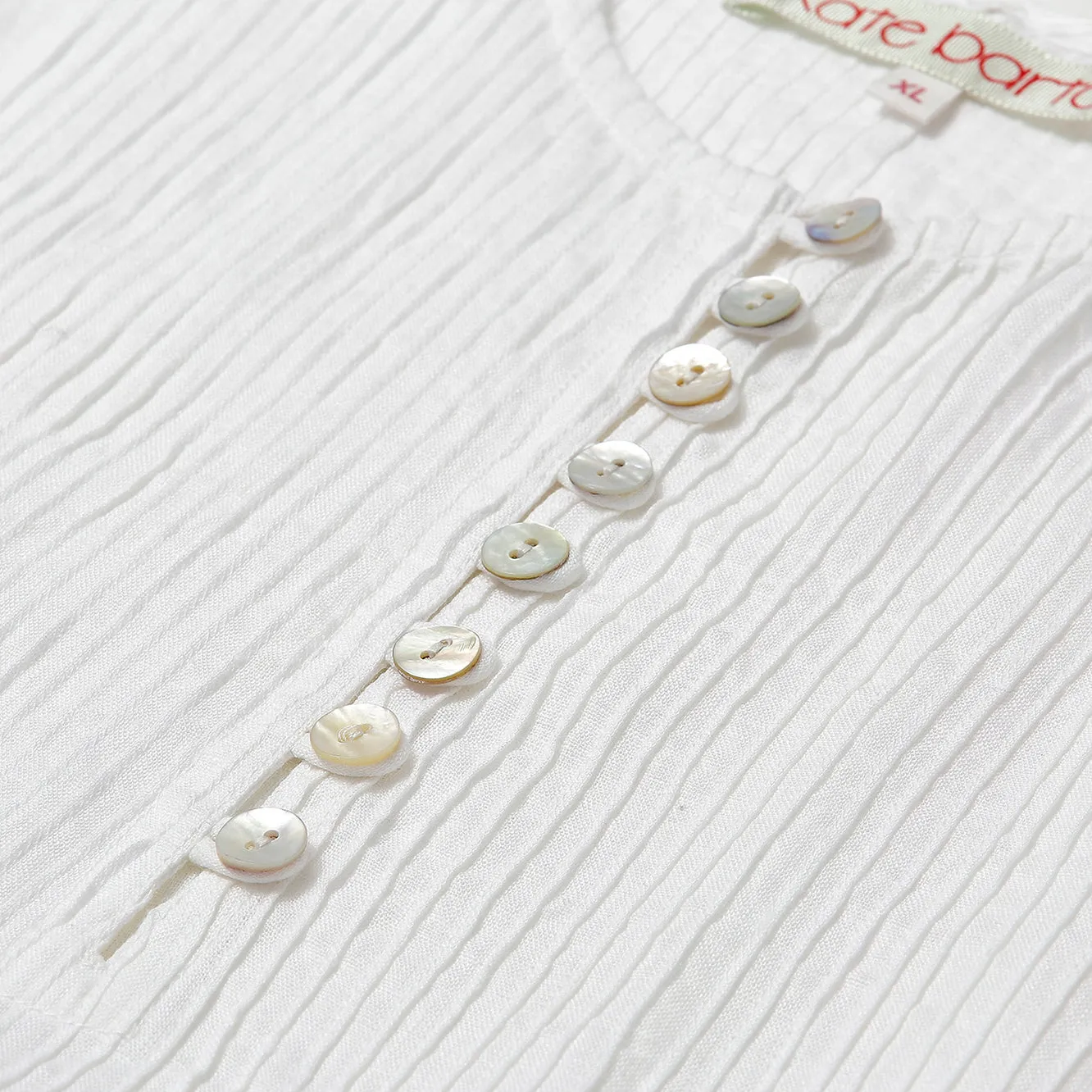 Archive Pintuck Tunic Top Linen