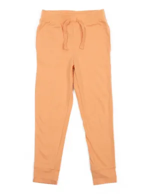 Basic Cotton Joggers - Peach