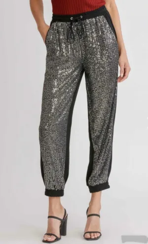 Bling Sequin Jogger Pants