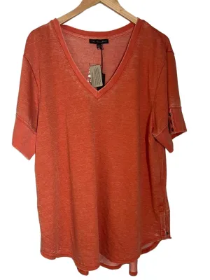Dark Autumn Aurora V-Neck Vintage Tee