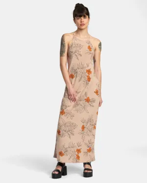 Exile Midi Sun Dress - Sand