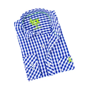 Harvard Yard FROG Linen Shirt - Navy Blue