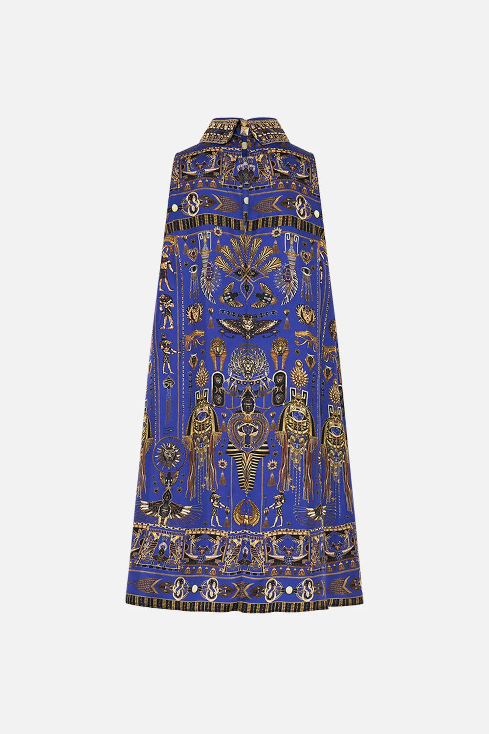 HIGH COLLAR SHIFT DRESS MY FAIR PHARAOH