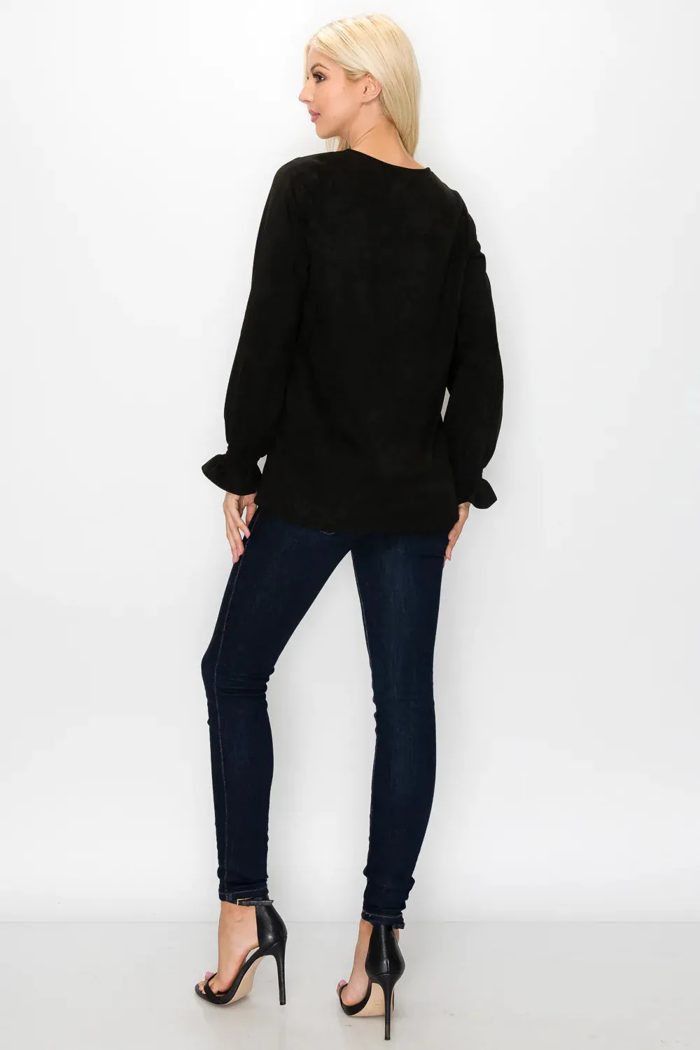 JOH Abigail Top Black