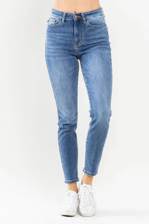 Judy Blue High Waist Classic Thermal Skinny Jeans