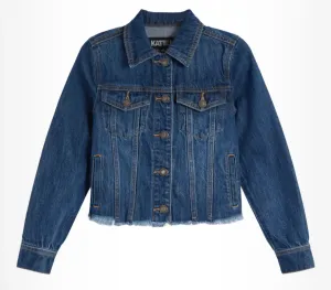 Katie J Tween Hampton Jacket in Retro Blue