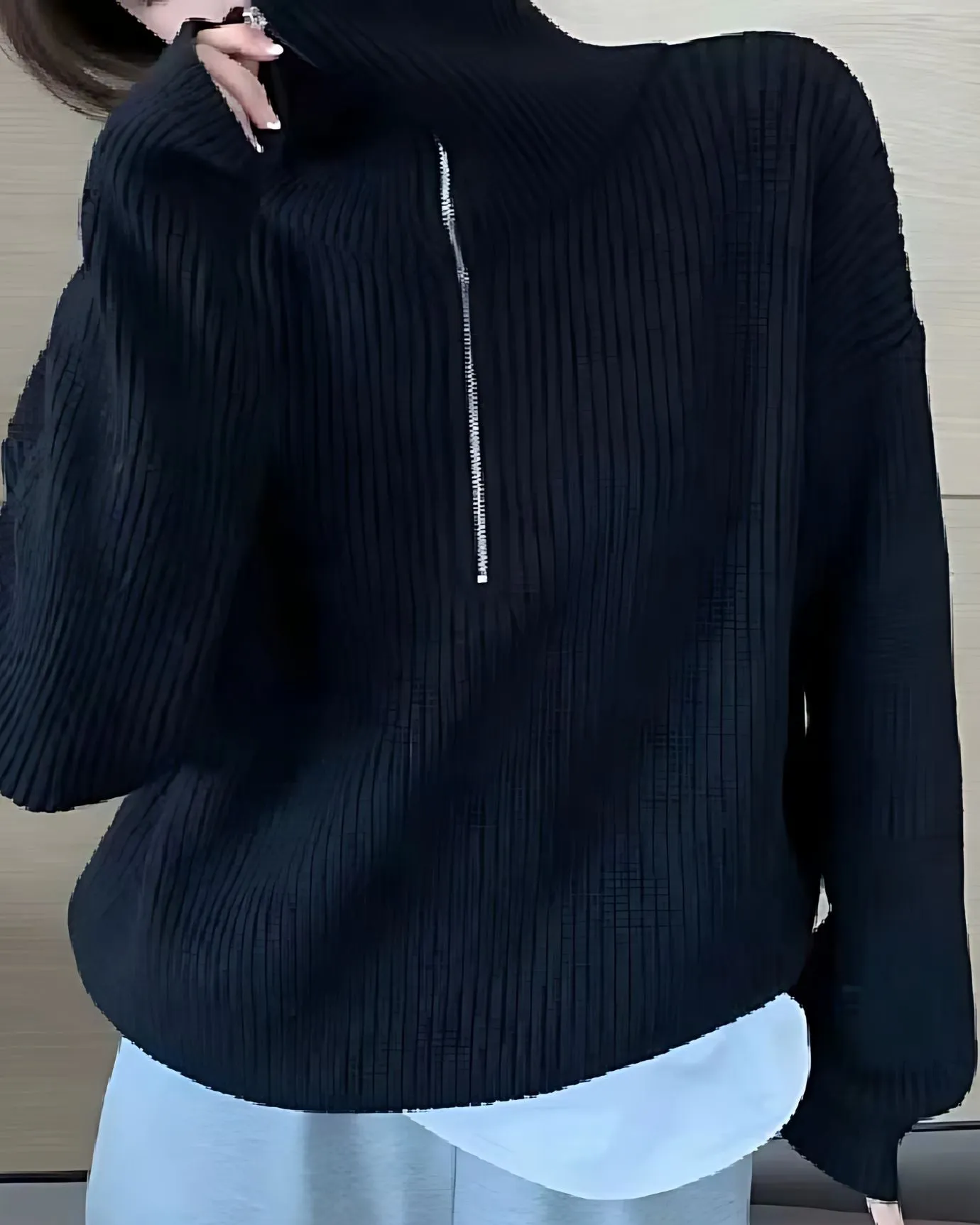 Kim Half Zip Sweater
