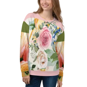 Linen Rose Sweatshirt