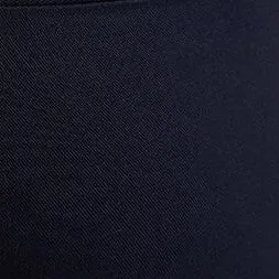 Louche Jaylo Slim Fit Cropped Trouser - Navy
