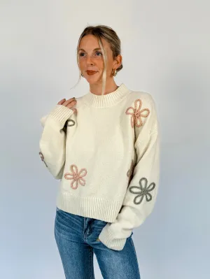 Lyla Flower Sweater