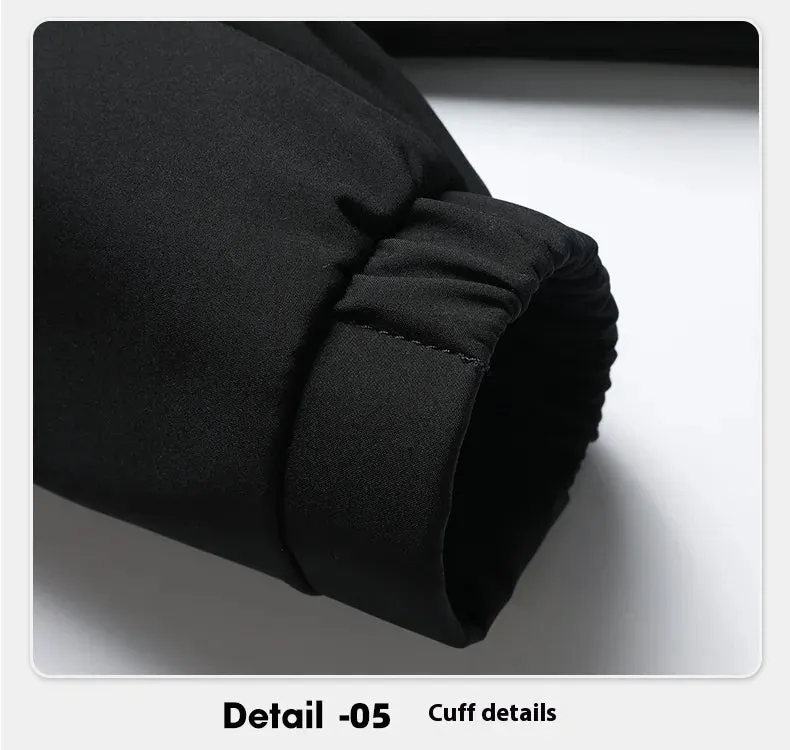 Stand Collar Middle-aged Men Casual Jacket