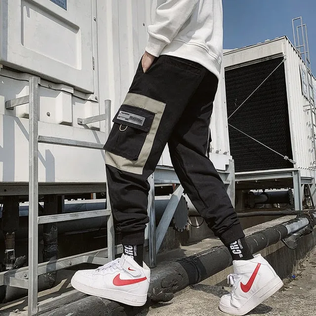 Streetwear Joggers Men Spring Autumn Fashion Sweatpants Men's pants Casual Slim Ankle-length Trousers