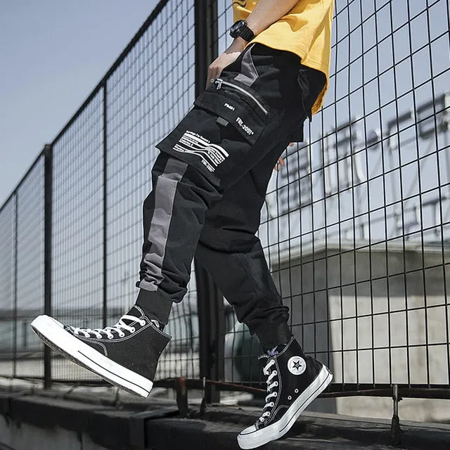 Streetwear Joggers Men Spring Autumn Fashion Sweatpants Men's pants Casual Slim Ankle-length Trousers