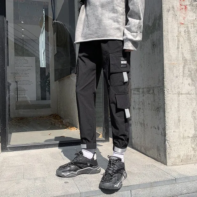 Streetwear Joggers Men Spring Autumn Fashion Sweatpants Men's pants Casual Slim Ankle-length Trousers