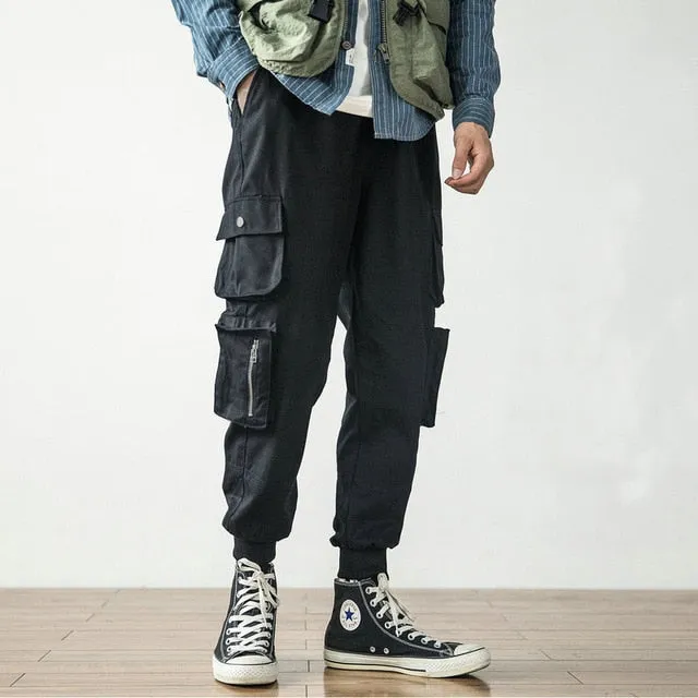 Streetwear Joggers Men Spring Autumn Fashion Sweatpants Men's pants Casual Slim Ankle-length Trousers