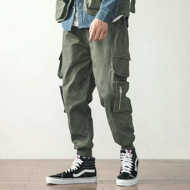 Streetwear Joggers Men Spring Autumn Fashion Sweatpants Men's pants Casual Slim Ankle-length Trousers