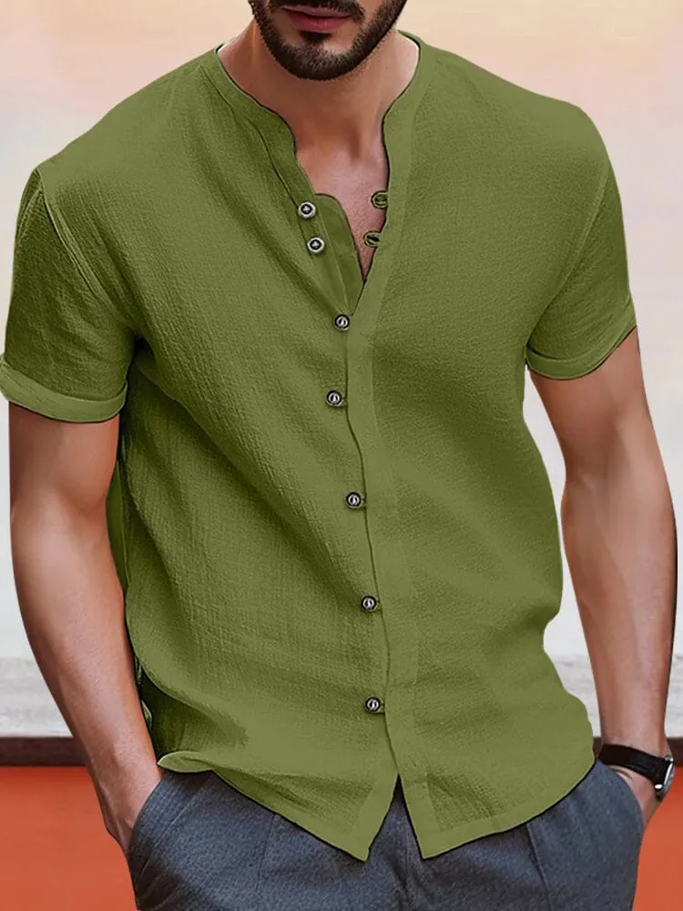 Unique Comfy Cotton Linen Shirt