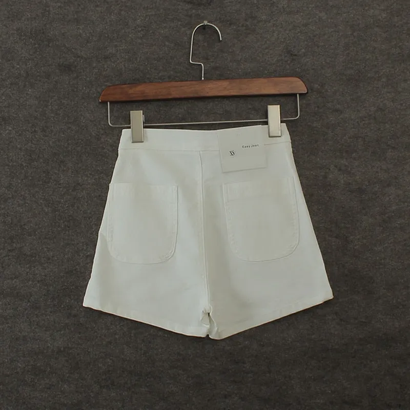 Vintage Sexy Women's Slim High Waist Denim Shorts