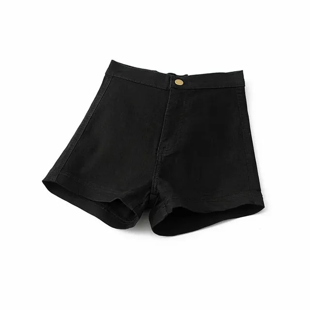Vintage Sexy Women's Slim High Waist Denim Shorts